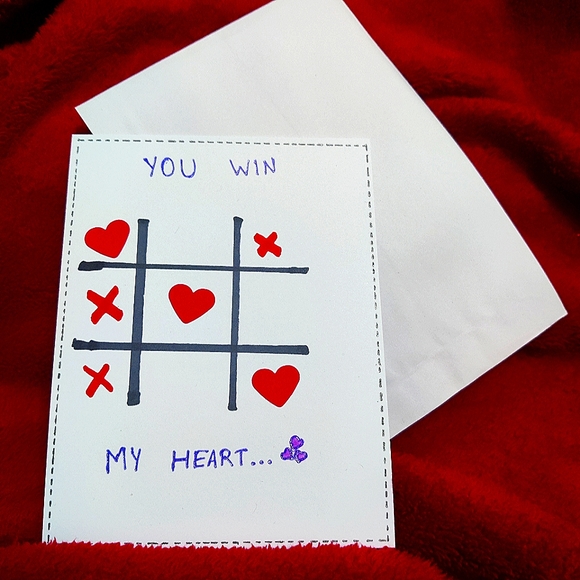 Handmade Cute, Funny Mini Valentine Cards. 4x6 w envelope. NWT, pick one - Picture 5 of 6